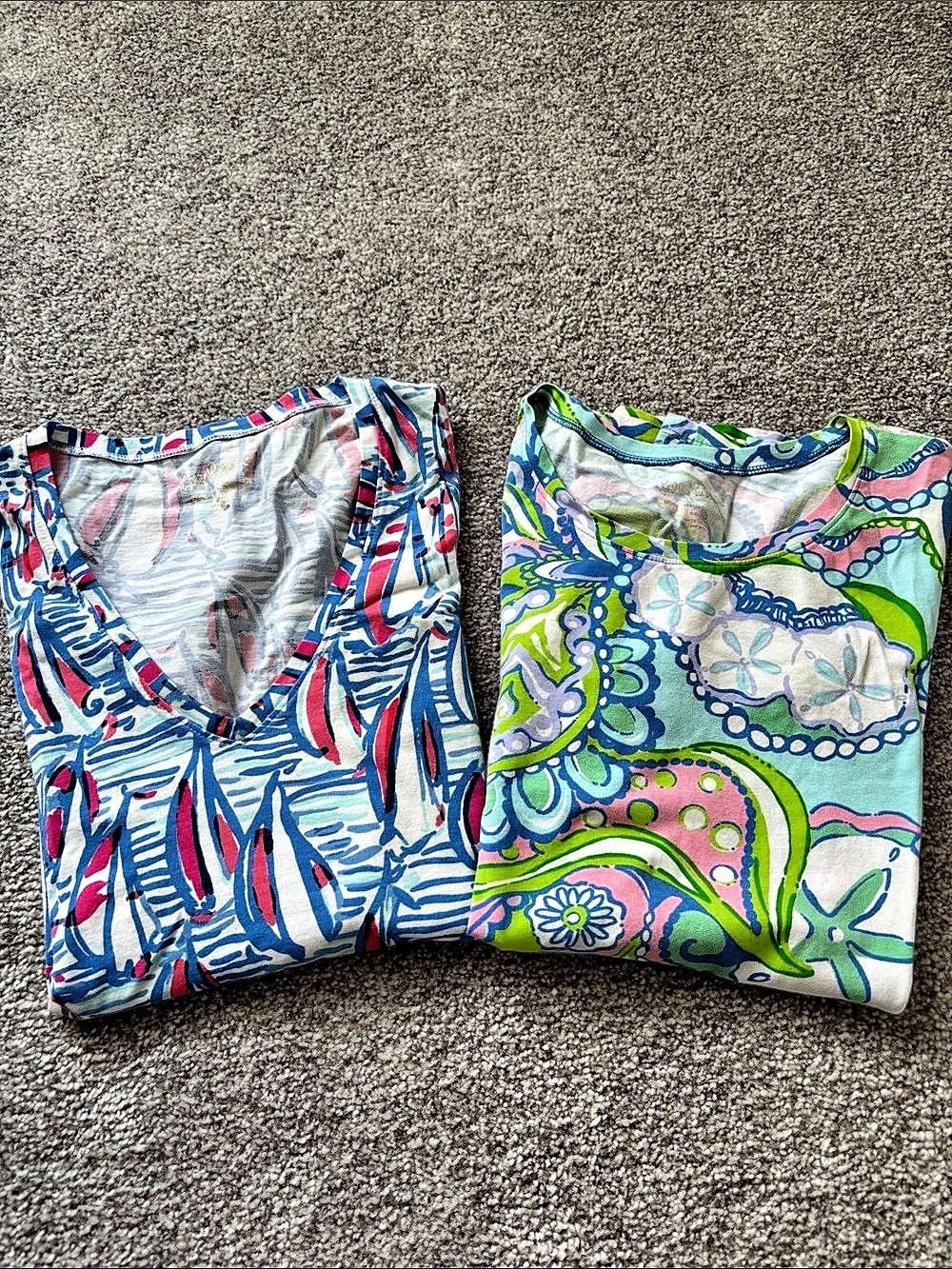 Lilly Pulitzer Printed Short Sleeve Top Bundle